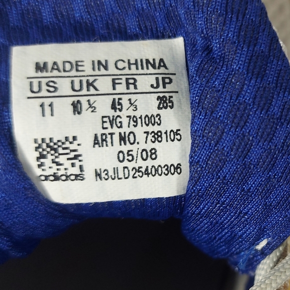 Adidas Powerband Chassis Adiprene Sport Golf Shoes Soft Spikes Men 11 - Picture 10 of 10